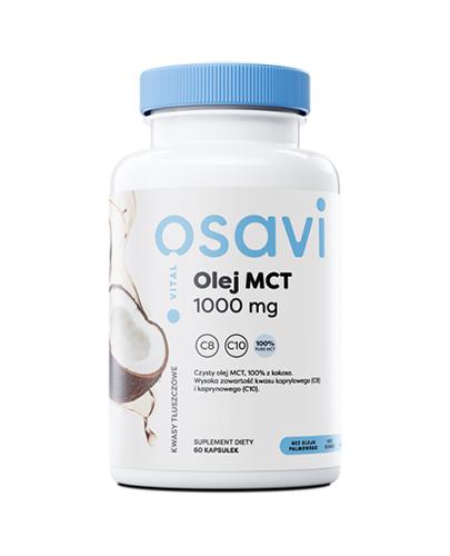 Osavi Olej MCT 1000 mg 60 kapsułek zdjęcie