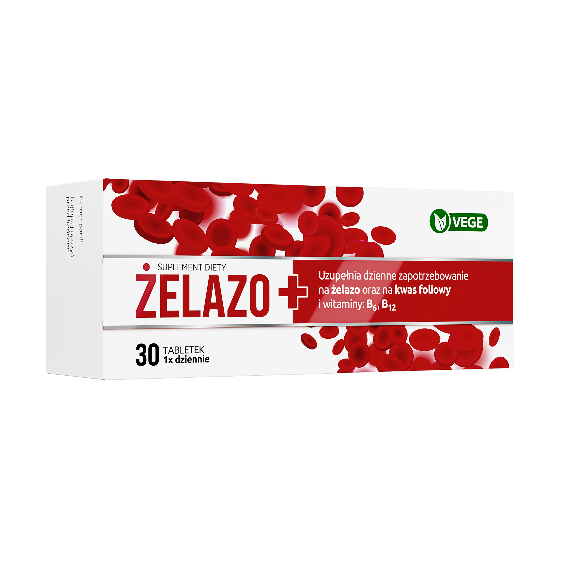 Żelazo+, tabletki, 30 sztuk