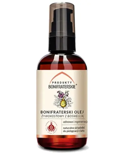 Produkty Bonifraterskie bonifraterski olej żywokostowy z boswellią 100 ml zdjęcie