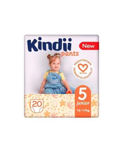 Kindii junior pieluchomajtki rozmiar 5 (12-17 kg), 20 sztuk zdjęcie