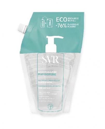 SVR Physiopure Eau Micellaire Refill delikatnie oczyszczająca woda micelarna, 400 ml zdjęcie