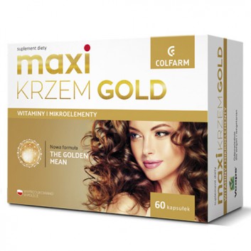 Colfarm Maxi Krzem Gold 60 kapsułek