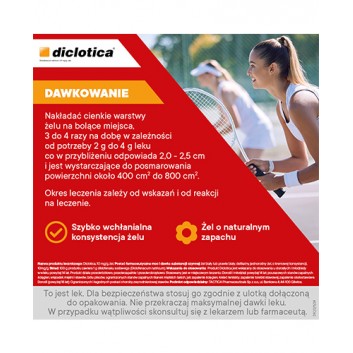 Diclotica 10mg/g żel 100 g