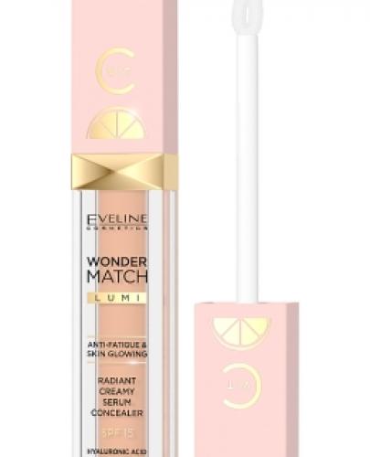 EVELINE Wonder Match Lumi Luksusowy korektor rozświetlający do twarzy z SPF 15, Nr 20, 6.8 ml zdjęcie
