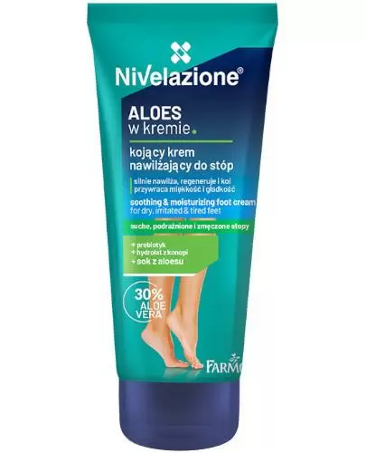 Farmona Nivelazione aloes w kremie kojący krem nawilżający do stóp 75 ml zdjęcie