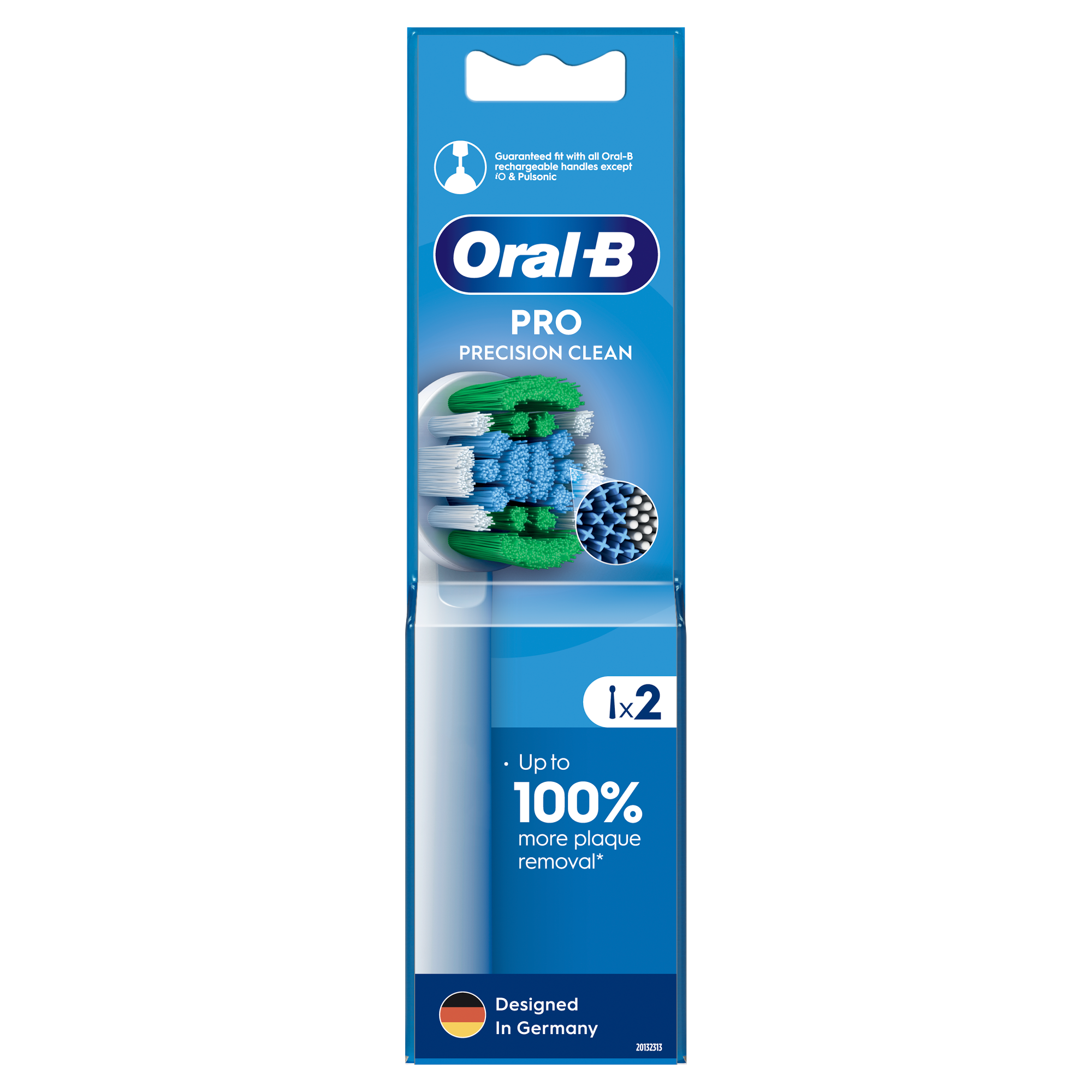 Oral-B Pro Precision Clean Końcówki do szczoteczek elektrycznych, 2 sztuki zdjęcie