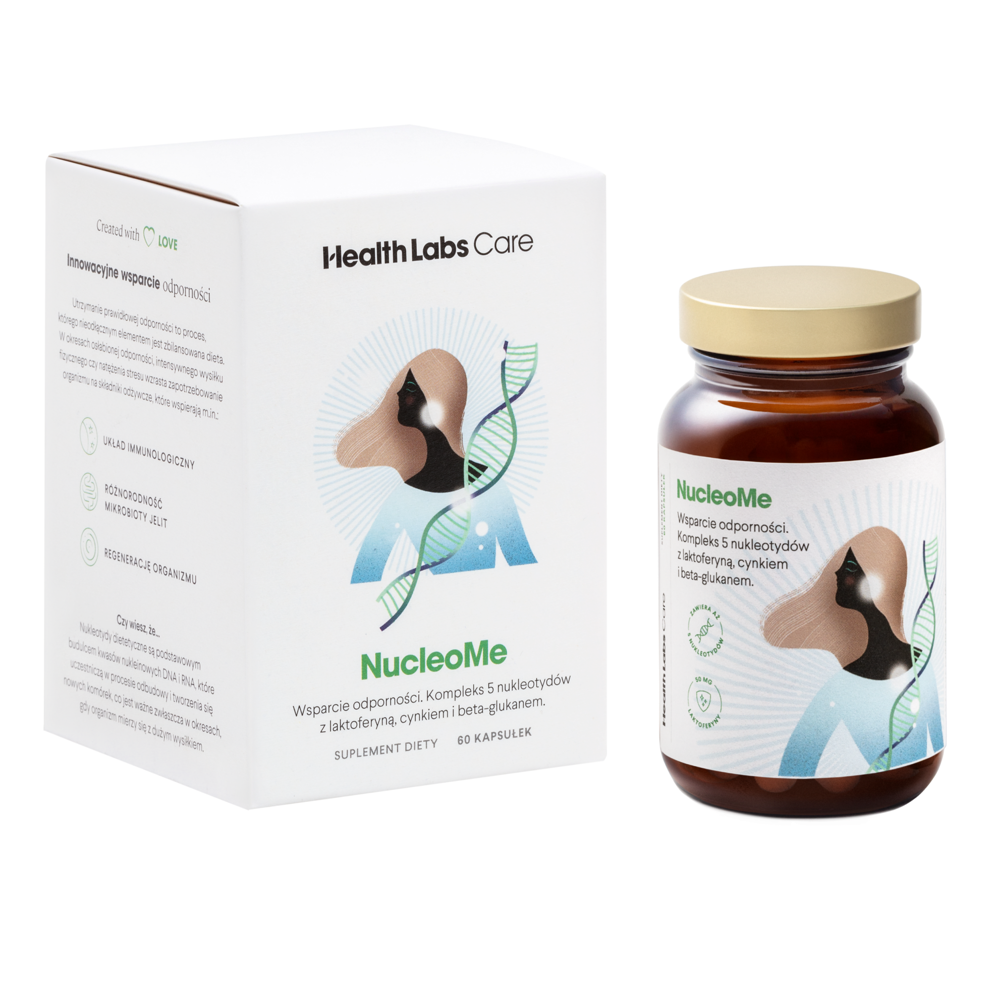 Health Labs Care, NucleoMe, 60 kapsułek