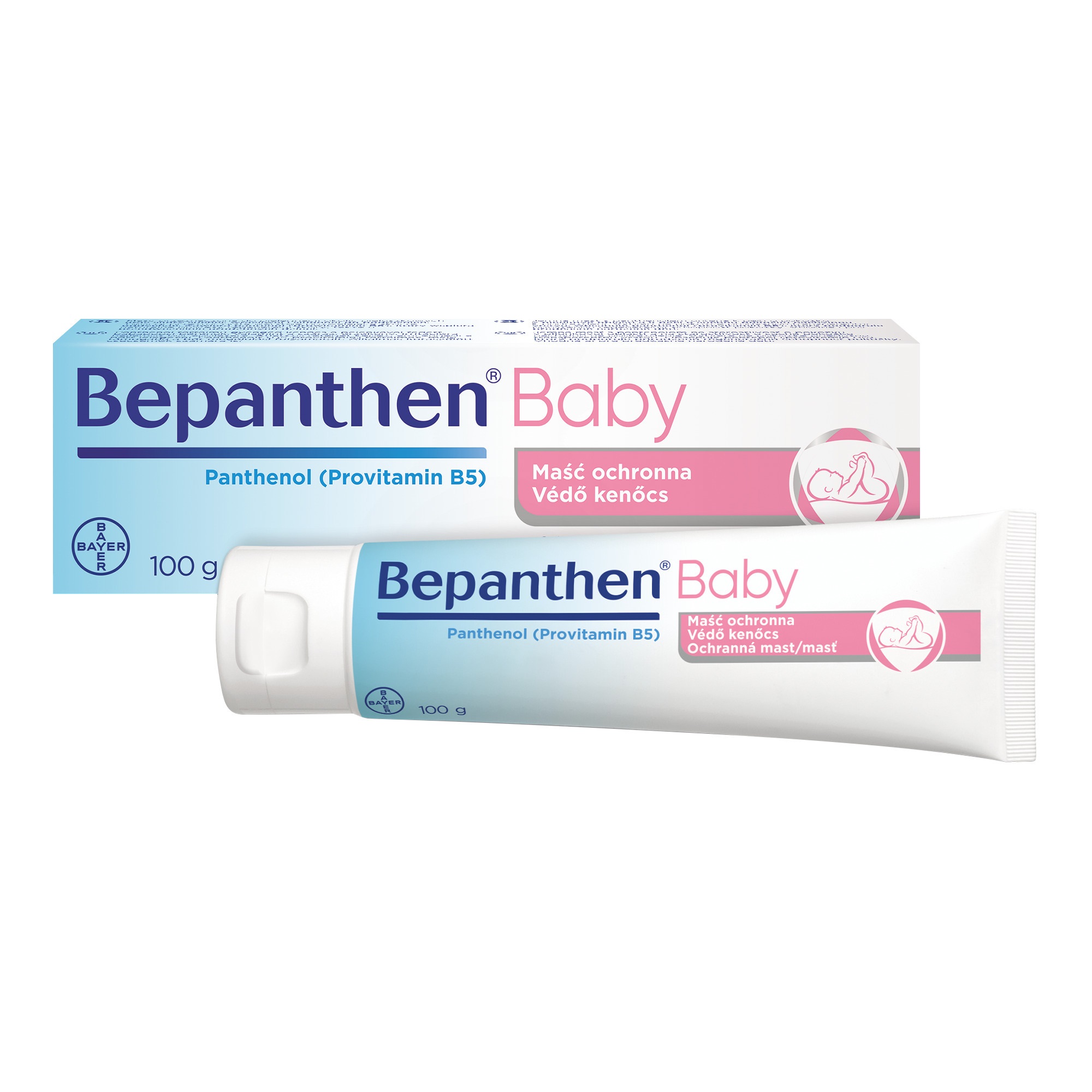 Bepanthen Baby maść ochronna przeciw odparzeniom pieluszkowym 30 g zdjęcie