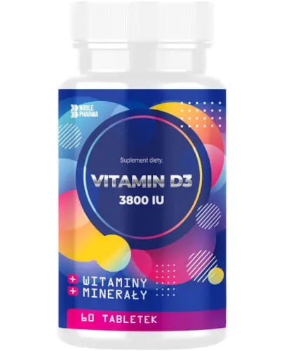 NoblePharma Vitamin D3 60 tabletek zdjęcie