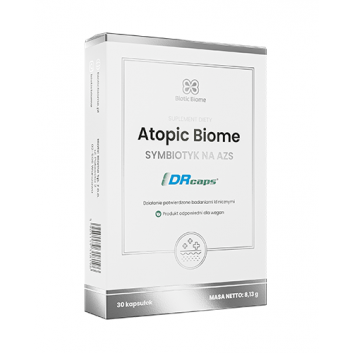 Biotic Biome, Atopic Biome, 30 kapsułek