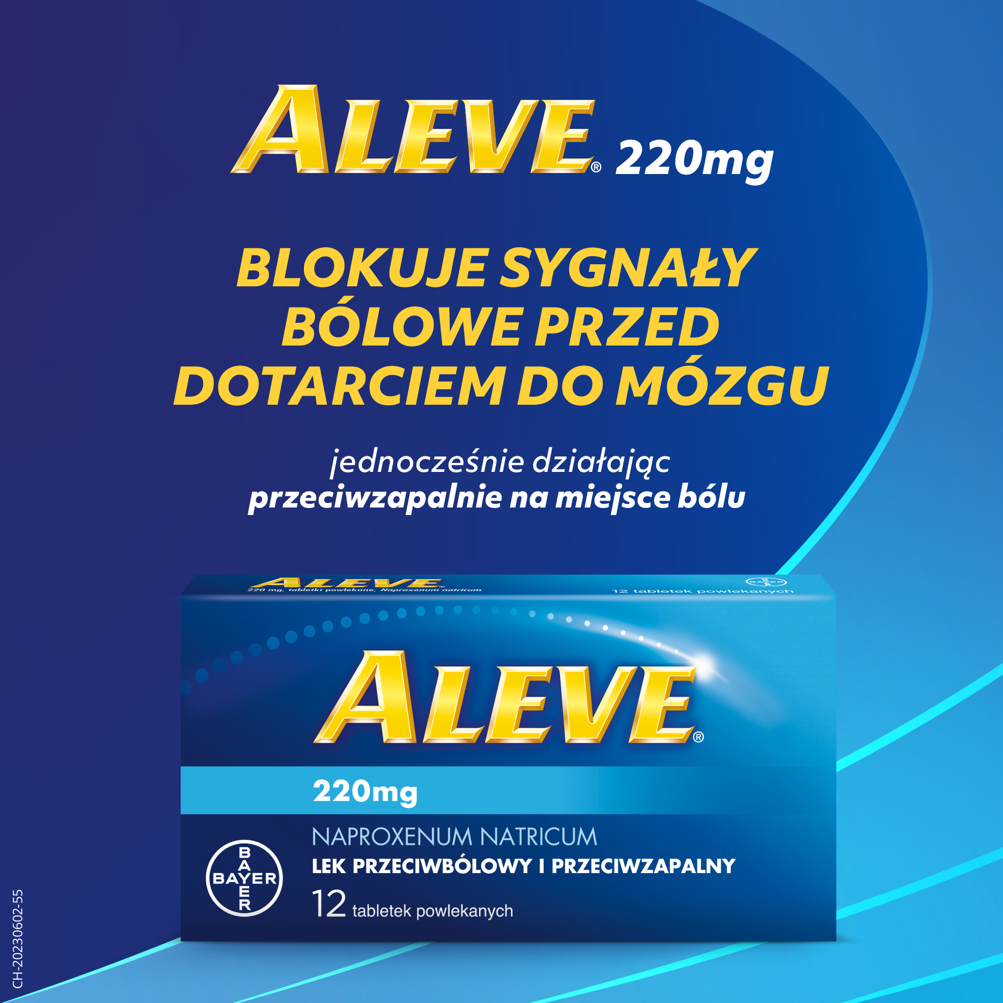 Aleve 220 mg 12 tabletek