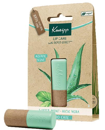 Kneipp Balsam do ust z aloesem i wyciągiem z mięty - 4,7 g - cena, opinie, właściwości zdjęcie