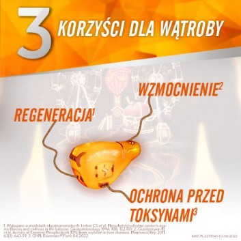 Essentiale Forte Na wątrobę 300 mg 50 kapsułek