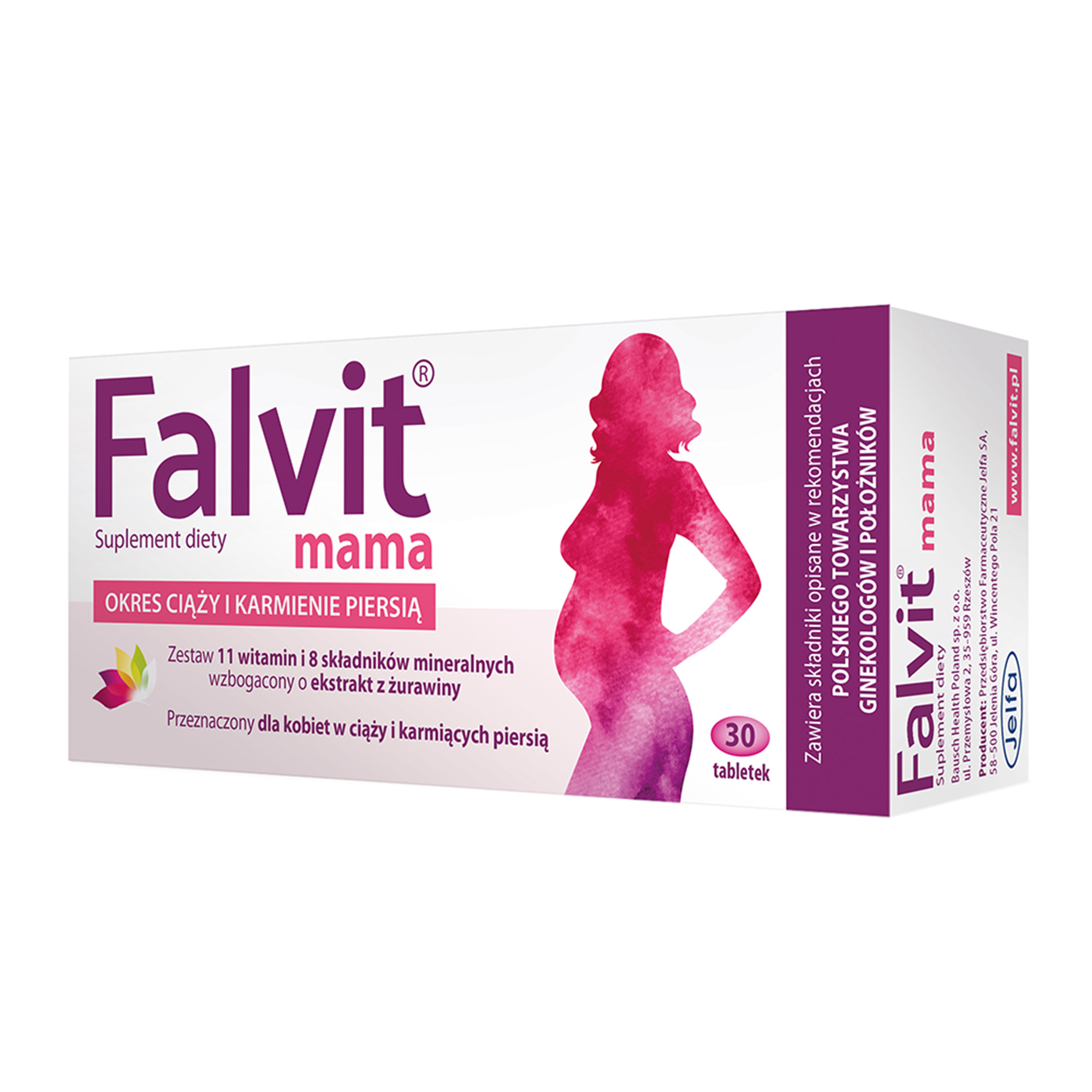 Falvit Mama witaminy dla kobiet w ciąży 30 tabletek zdjęcie
