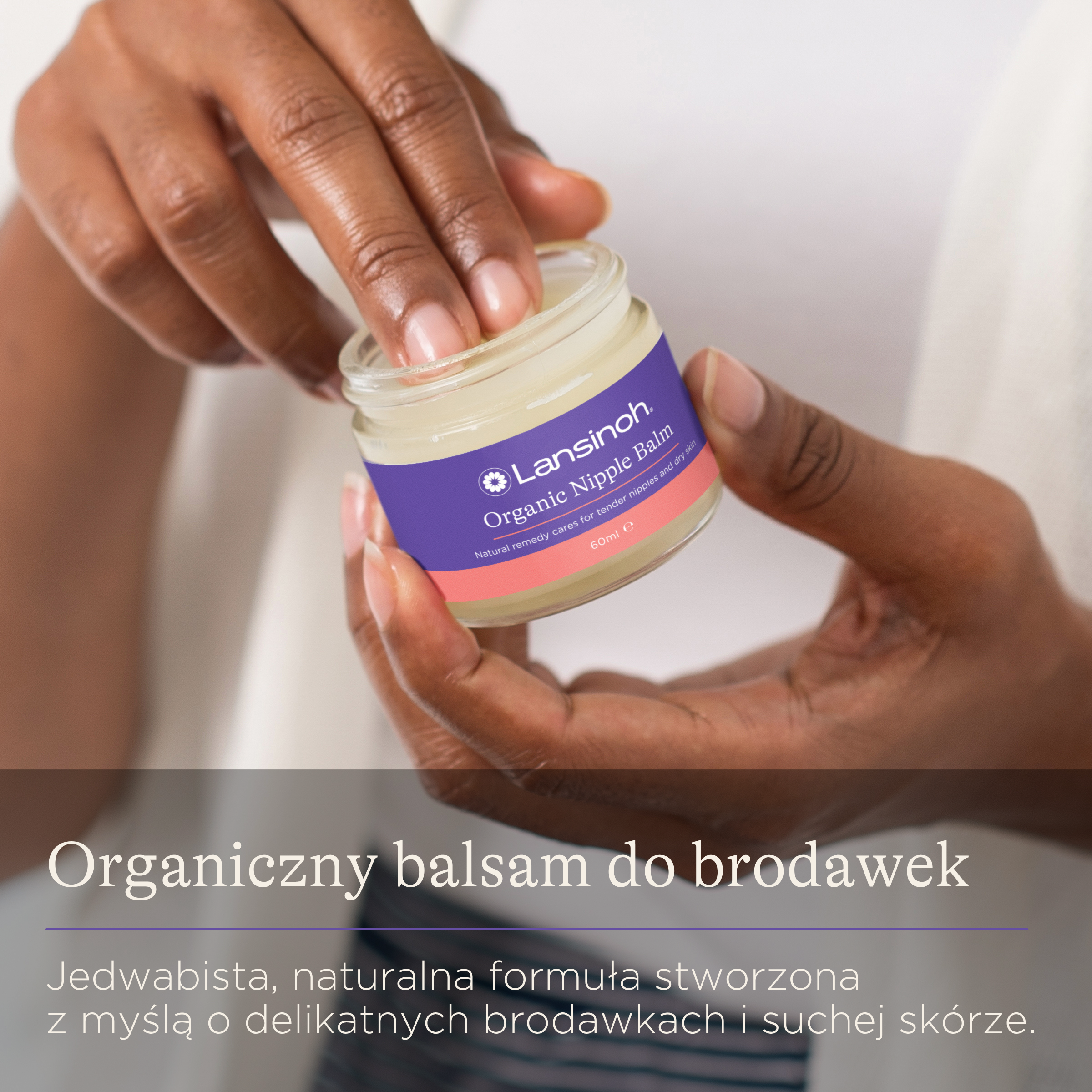 Lansinoh Organiczny balsam do brodawek piersi 60 ml