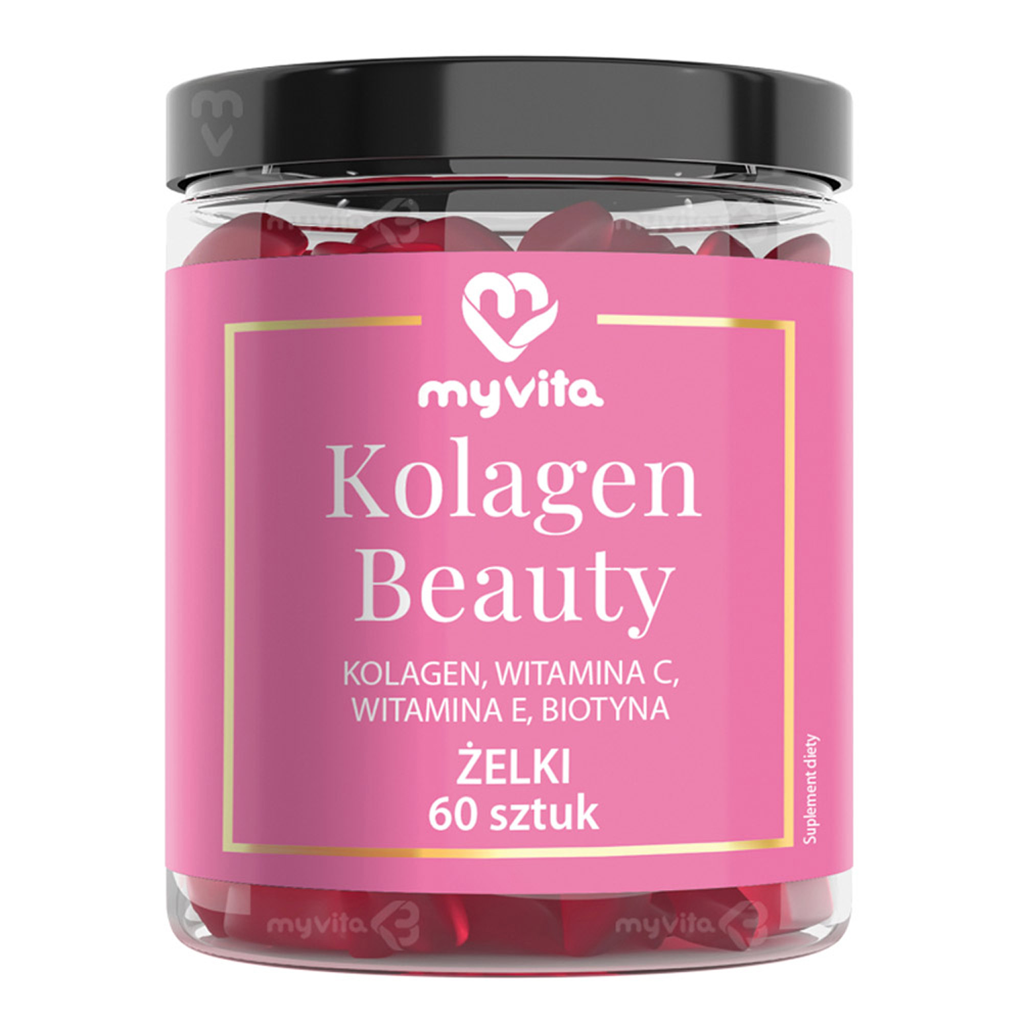 MyVita Kolagen Beauty żelki 60 sztuk zdjęcie
