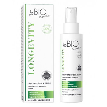 LONGEVITY Gęstość i wzmocnienie Naturalna regenerująca mgiełka do włosów, 100 ml