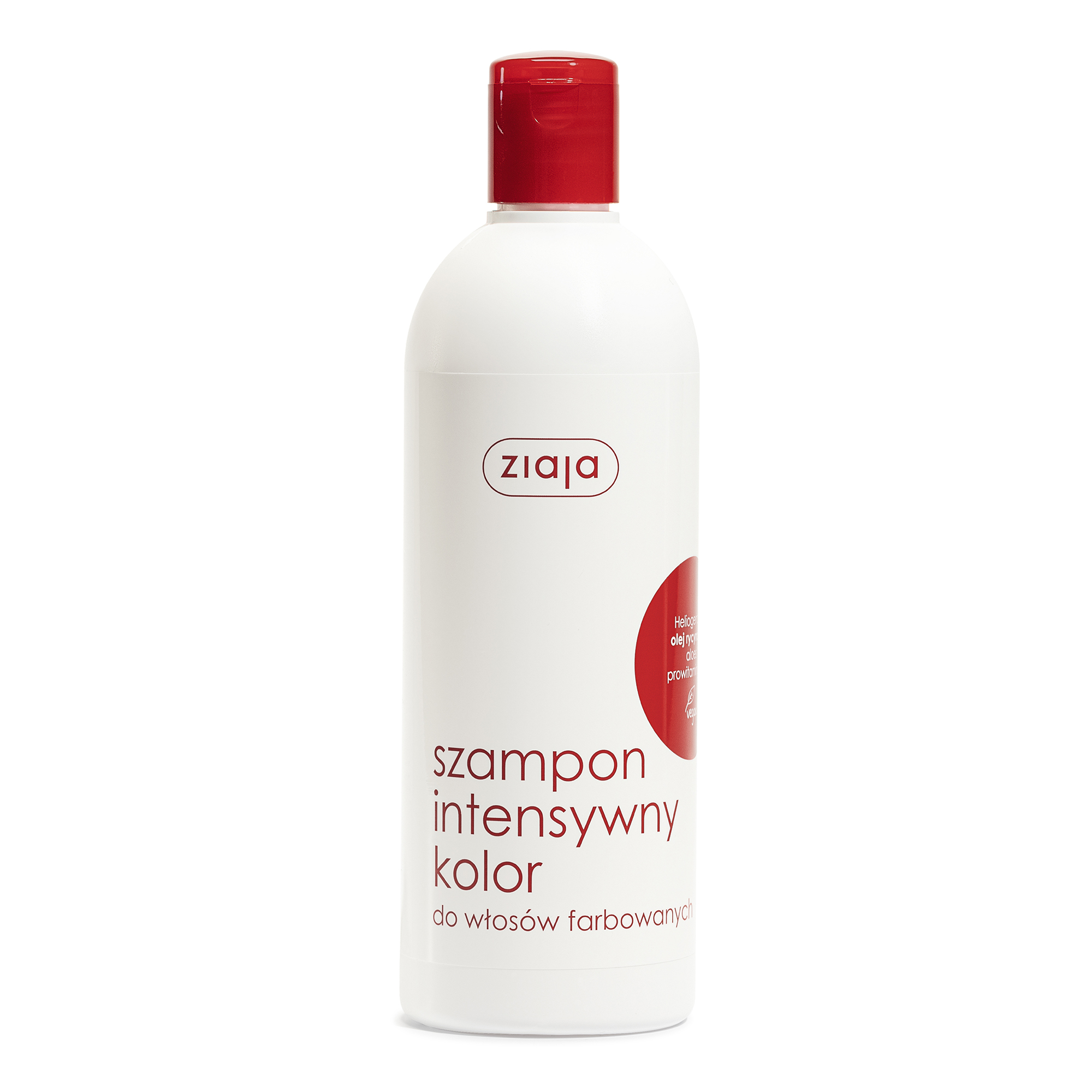 Ziaja Szampon Intensywny Kolor do włosów farbowanych, 400 ml zdjęcie