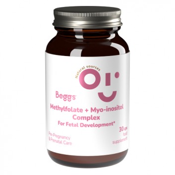 BEGGS Metylfolian + mio-inozytol, 30 kapsułek