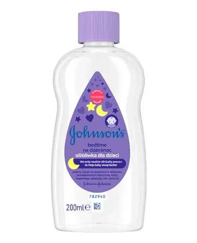 Johnsons Baby kojąca oliwka na dobranoc 200 ml zdjęcie