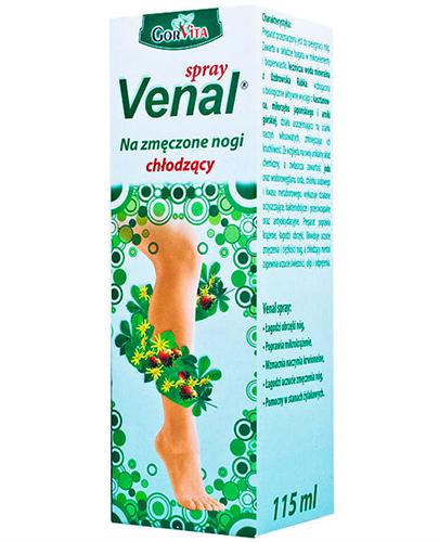 Gorvita Venal Spray na zmęczone nogi, 115 ml - cena, opinie, właściwości zdjęcie