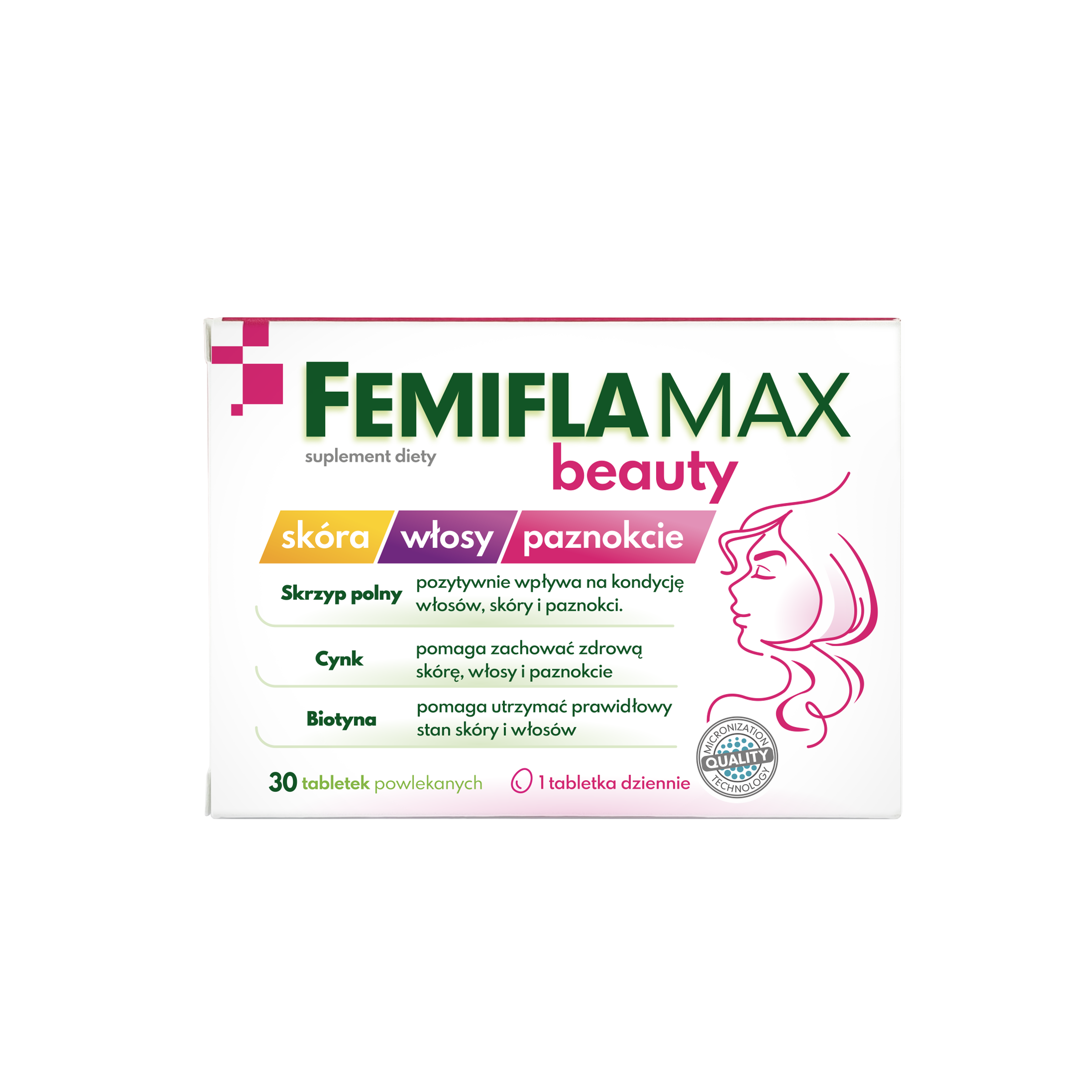 Femiflamax beauty skóra, włosy, paznokcie, 30 tabletek zdjęcie