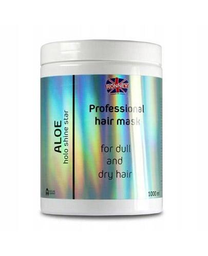 Ronney HoLo Shine Star Aloe Mask Maska nawilżająca do włosów matowych i suchych, 1000 ml zdjęcie