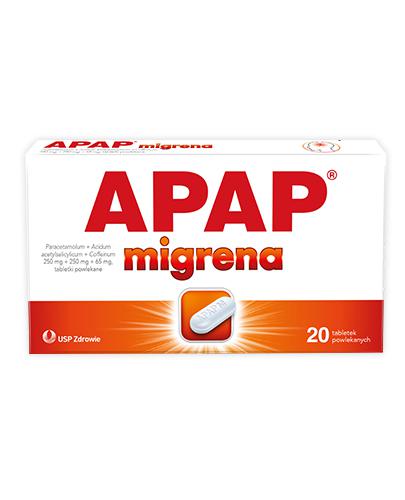 Apap Migrena, 20 tabletek zdjęcie