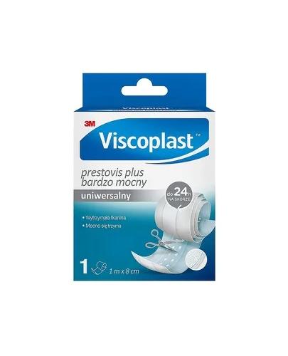 VISCOPLAST Plaster Prestovis Plus bardzo mocny uniwersalny, 1 m x 8 cm zdjęcie