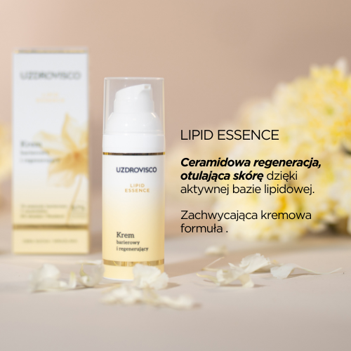 Uzdrovisco Lipid Essence, Krem barierowy i regenerujący, 50 ml