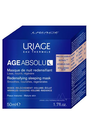 Uriage Age Absolu zagęszczająca skórę maska na noc 50 ml zdjęcie