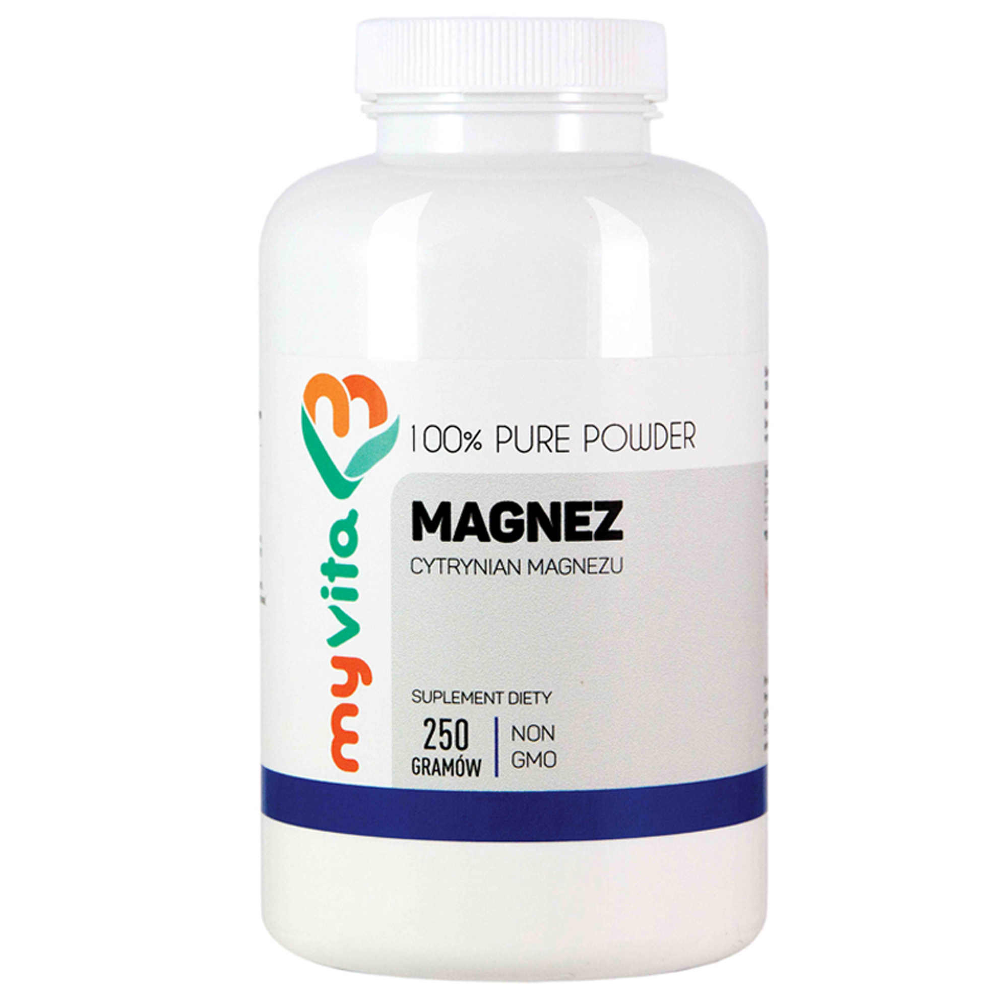 MyVita magnez cytrynian magnezu 250 g zdjęcie