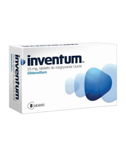 Inventum, 25 mg, tabletki do rozgryzania, żucia, 8 sztuk zdjęcie