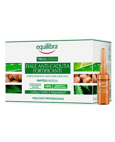 Equlibra Tricologica Wzmacniające ampułki przeciw wypadaniu włosów, 10 x 8 ml, cena, opinie, właściwości  zdjęcie