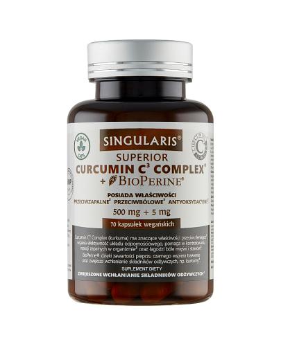 Singularis Superior Curcumin C3 Complex + Bioperine 70 kapsułek zdjęcie