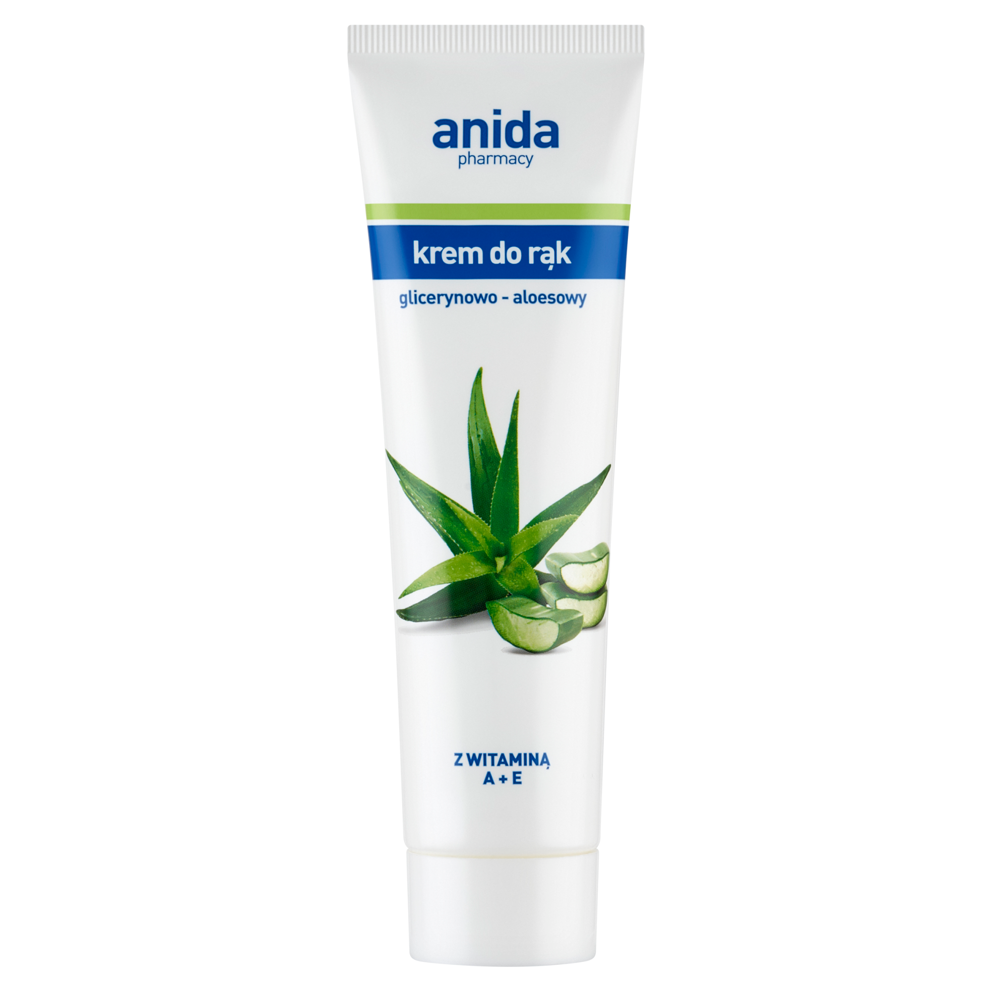 Anida Krem do rąk glicerynowo - aloesowy z witaminą A + E 100 ml zdjęcie