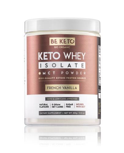 BeKeto KETO Whey Vanilia + MCT, 300 g, cena, wskazania, właściwości zdjęcie