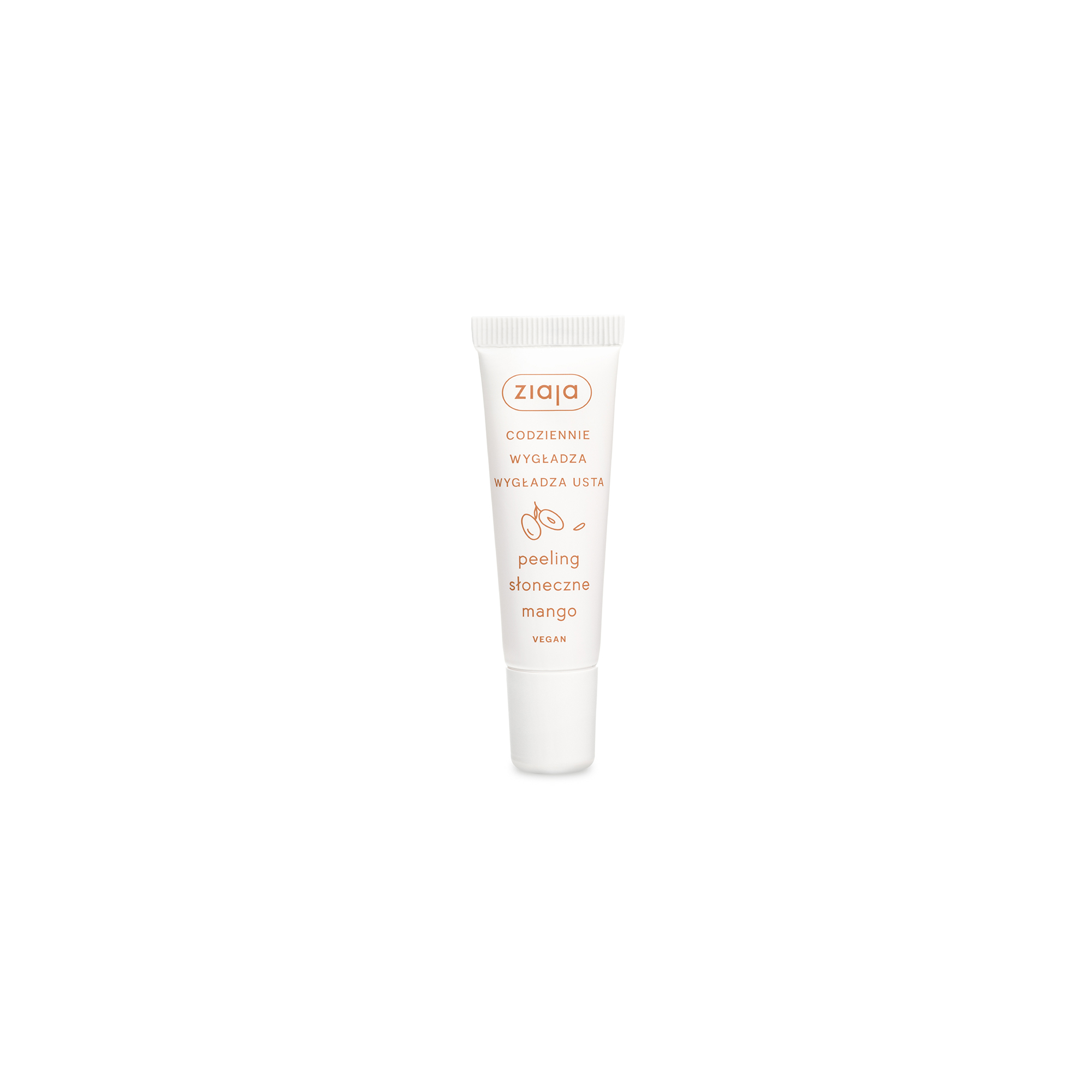 Ziaja Codziennie Wygładza Peeling do ust słoneczne mango, 12 ml zdjęcie
