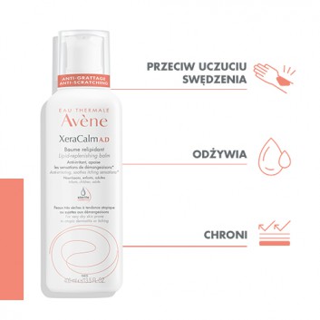 Avene XeraCalm AD balsam uzupełniający lipidy 400 ml