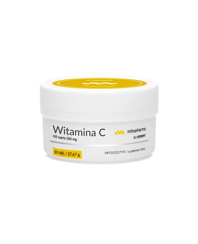Mitopharma Witamina C MSE matrix 500 mg - 30 tabl. - cena, opinie, dawkowanie zdjęcie