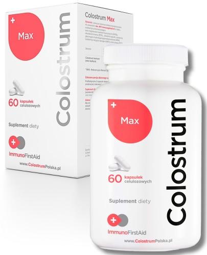 Colostrum Max, 60 kapsułek zdjęcie