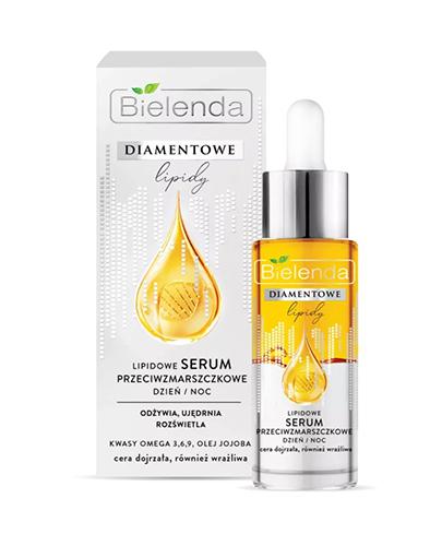Bielenda Diamentowe Lipidy Lipidowe Serum przeciwzmarszczkowe dzień/noc, 30 ml cena, opinie, właściwości zdjęcie