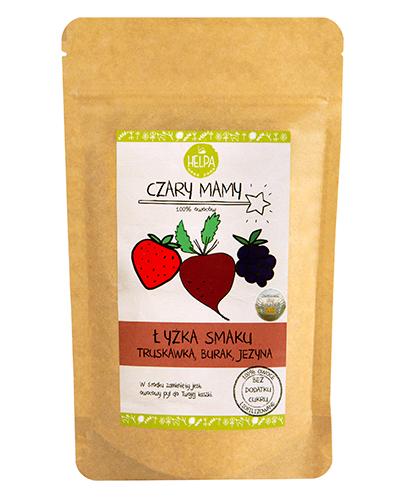 HELPA CZARY MAMY Łyżka Smaku Truskawka, Burak, Jeżyna - 40 g zdjęcie