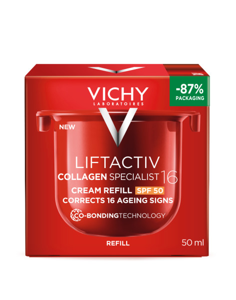 Vichy, Liftactiv Collagen Specialist 16, krem SPF 50, wkład uzupełniający, 50 ml zdjęcie