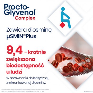 Procto-Glyvenol Complex 300mg na hemoroidy 30 tabletek