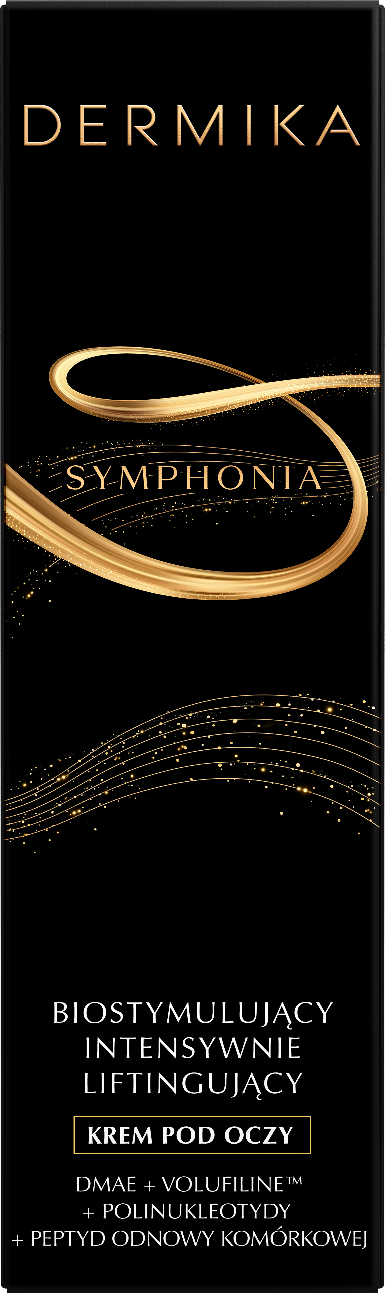 Dermika Symphonia Biostymulujący krem intensywnie liftingujący pod oczy, 15 ml