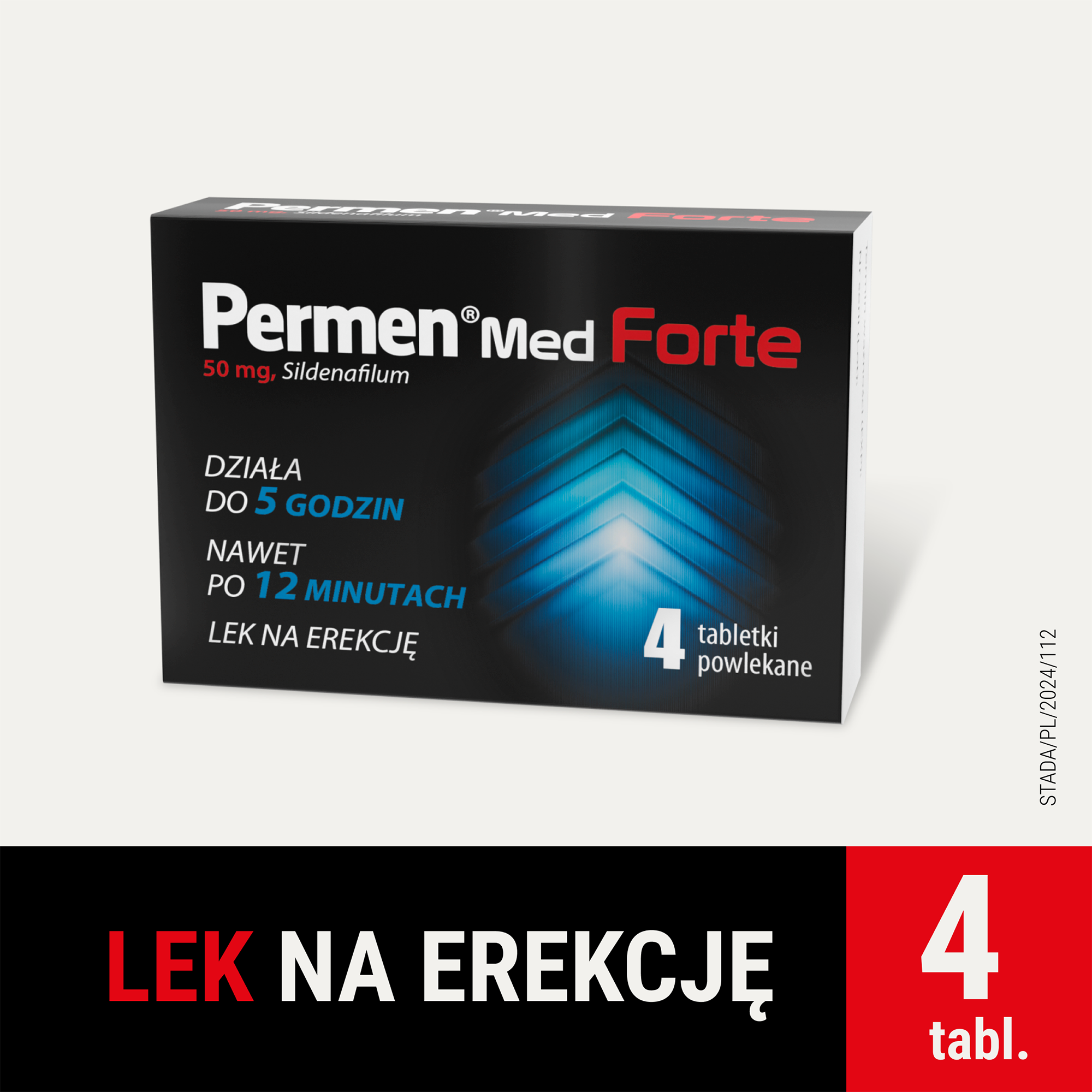 Permen Med Forte 50 mg 4 tabletki powlekane