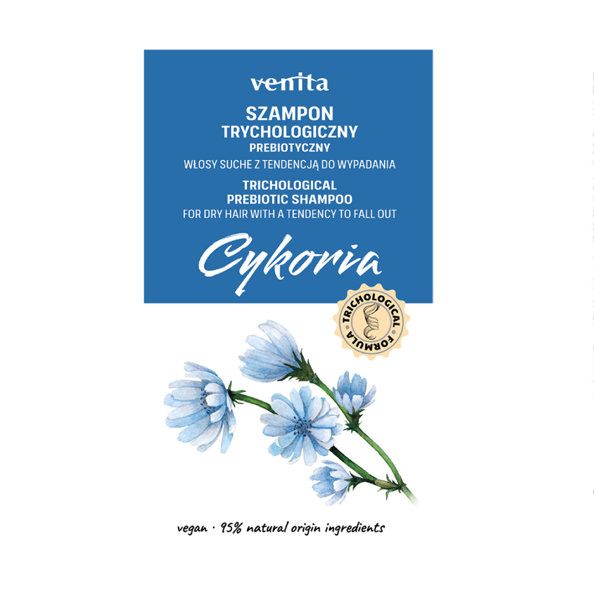 Venita Trycho, szampon Cykoria prebiotyczny, 300 ml zdjęcie
