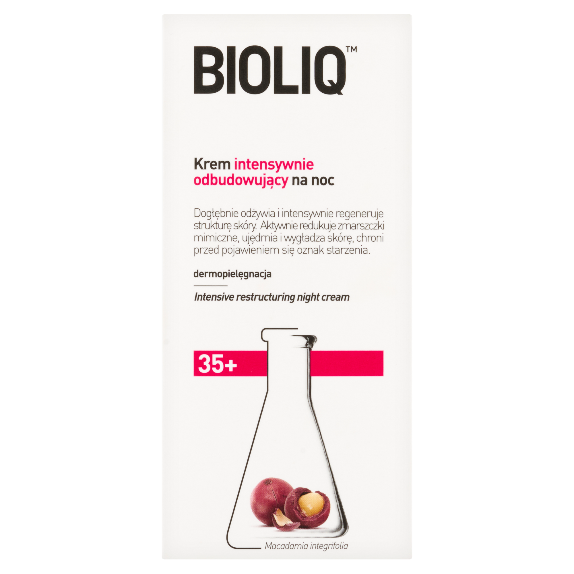 BIOLIQ 35+ Krem intensywnie odbudowujący na noc - 50 ml zdjęcie