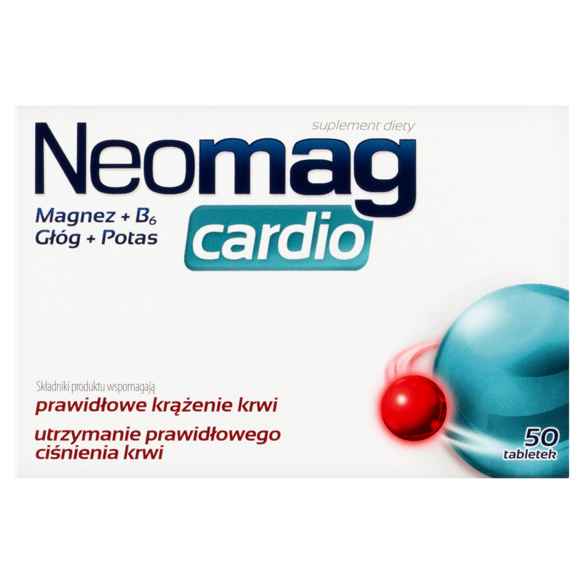 NeoMag Cardio B6 50 tabletek zdjęcie